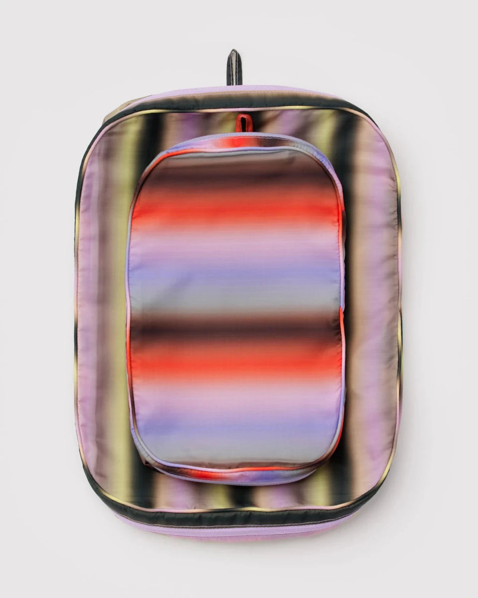 Pochettes Cubes Ensemble de 2 - Gradient Stripes - Ex - voto