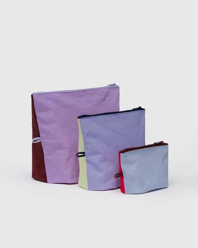 Pochettes Go - Ensemble de 3 - Kaleidoscope Mix Baggu - Ex - voto