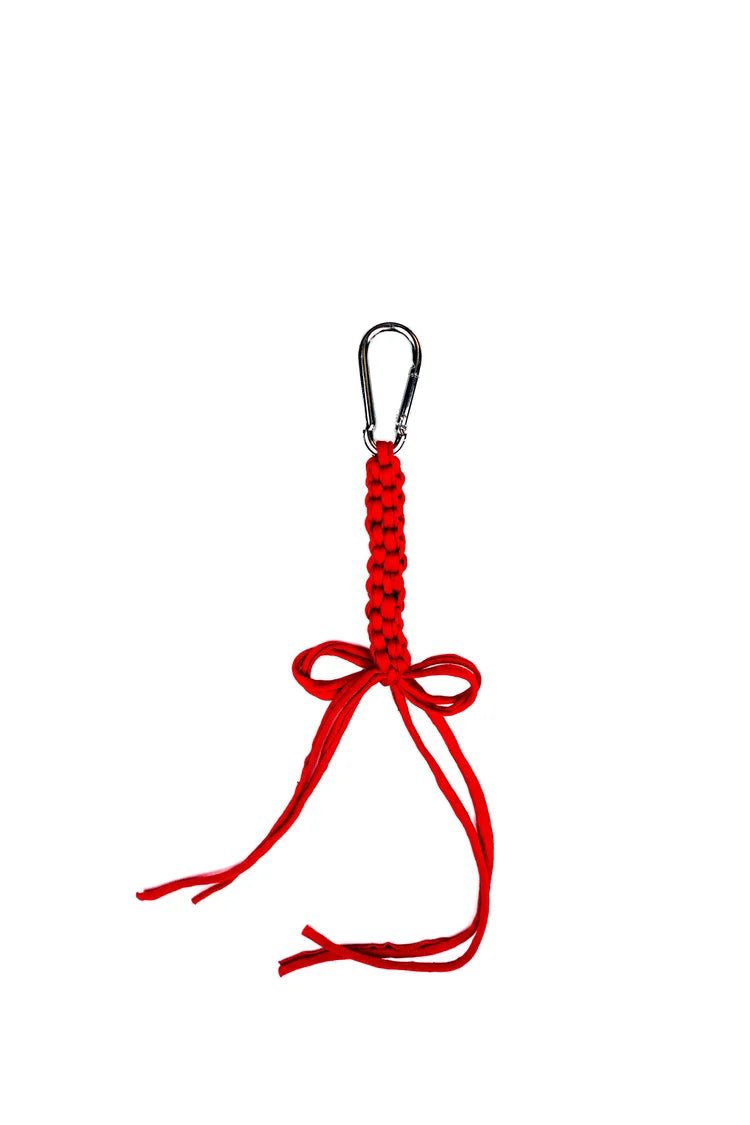 Porte - Clé Breloque Rouge Loosends - Ex - voto