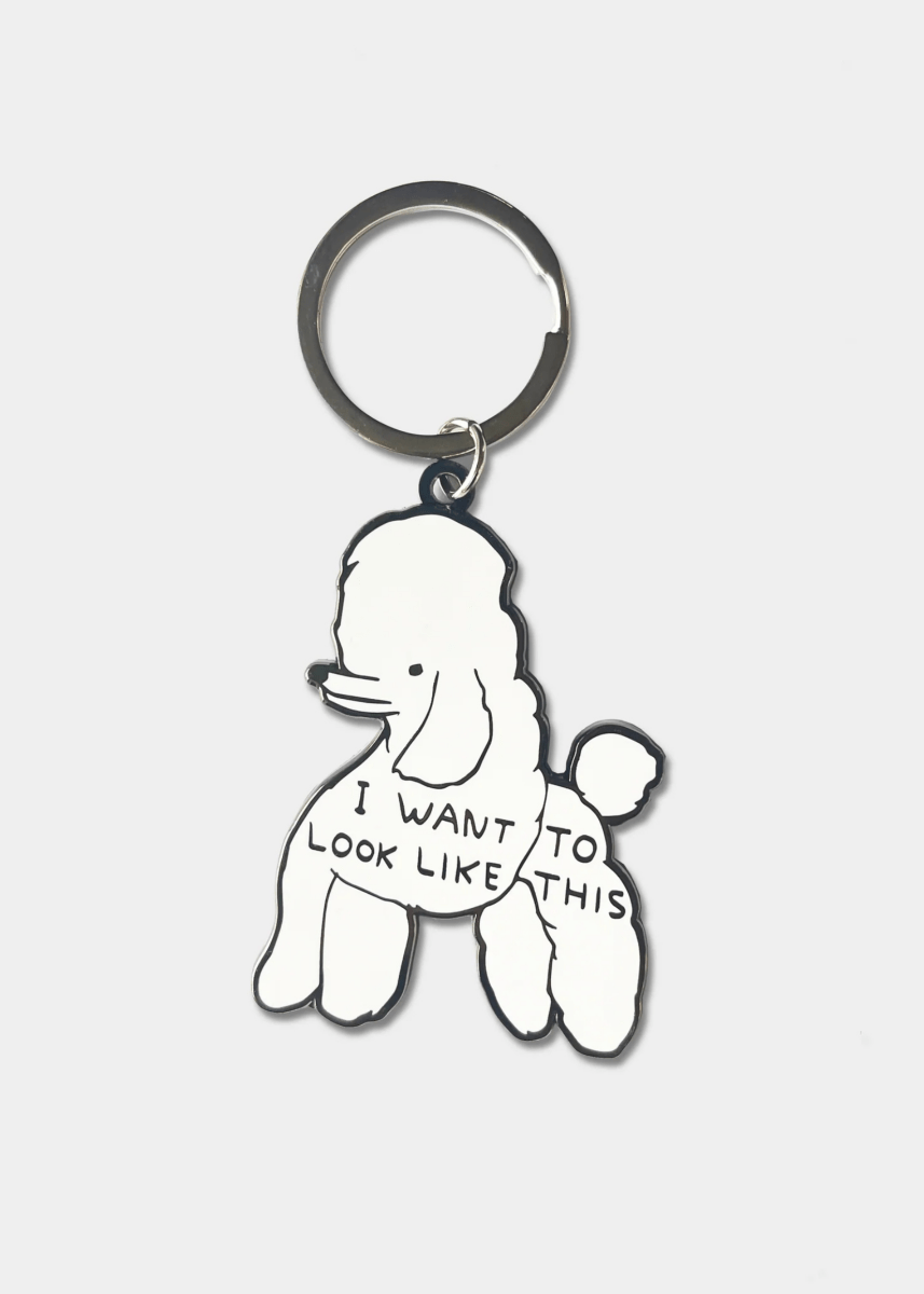 Porte - Clés I want to look like this D.Shrigley - Ex - voto