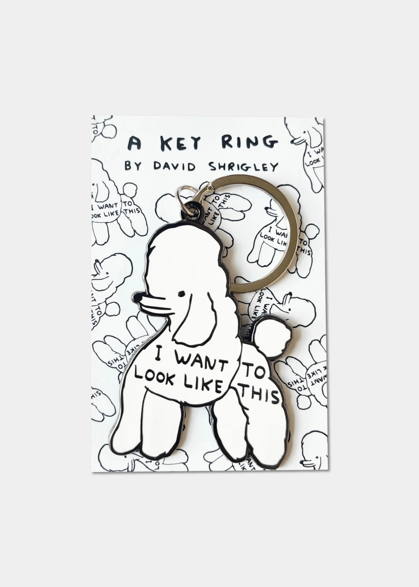 Porte - Clés I want to look like this D.Shrigley - Ex - voto
