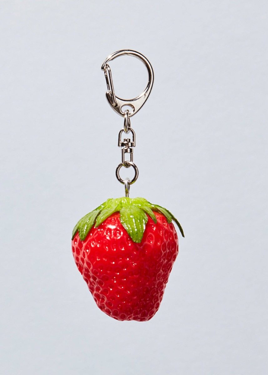 Porte - Clés Oishy Fraise - Ex - voto