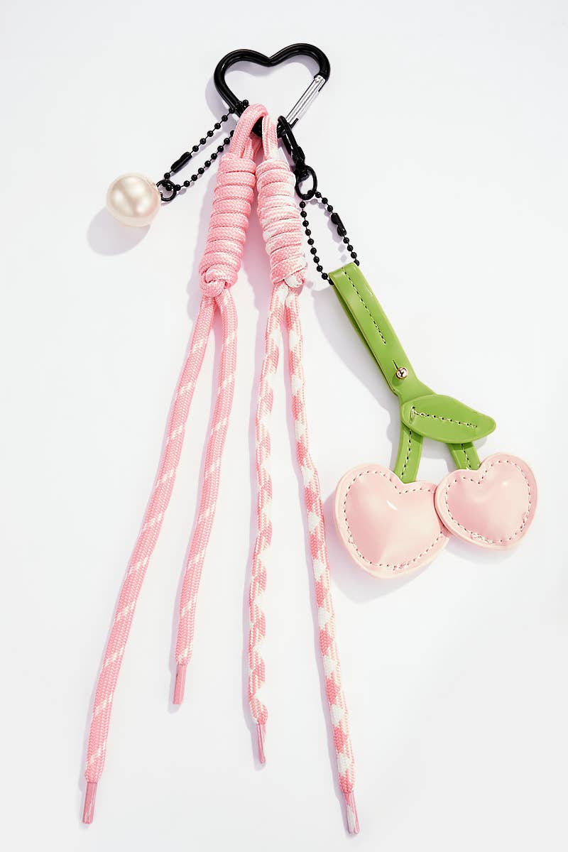 Porte - Clés Sac Cerise Atelier Byren - Ex - voto