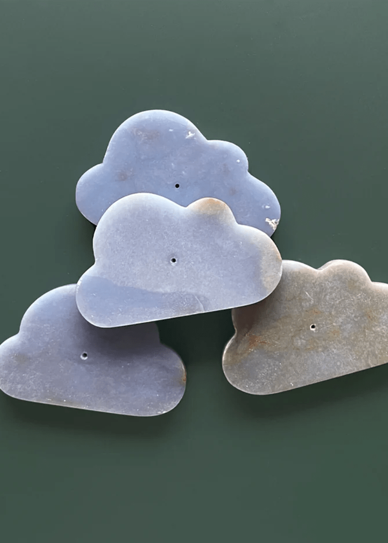 Porte - Encens Botanica Nuage en Celestine - Ex - voto