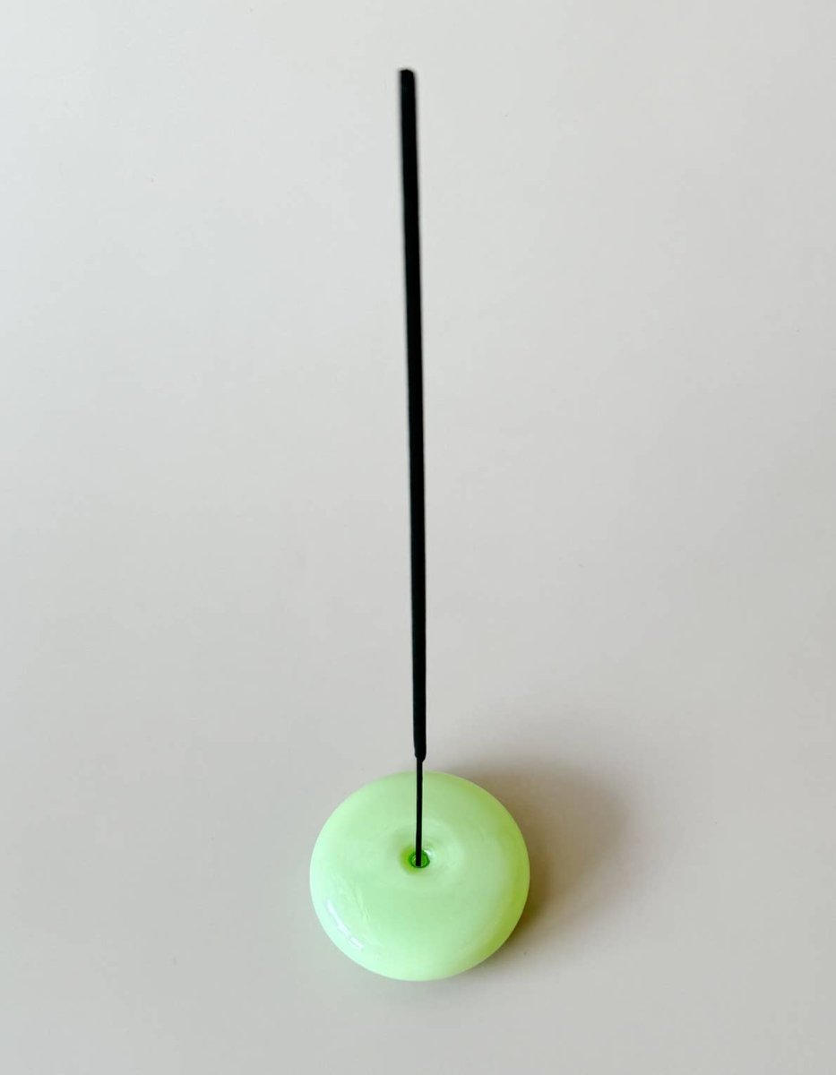 Porte - Encens Bubble Milk Glass Botanica - Ex - voto