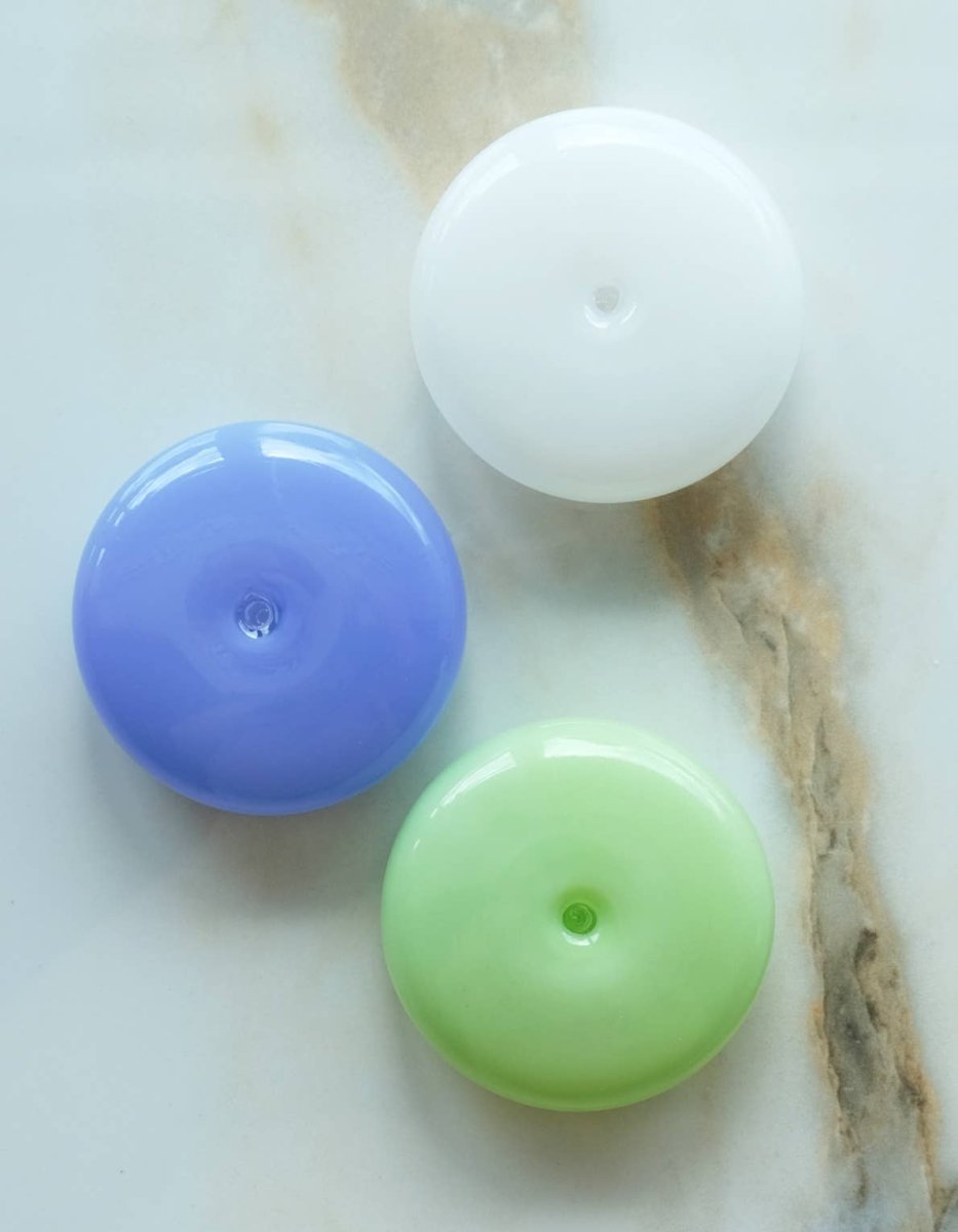Porte - Encens Bubble Milk Glass Botanica - Ex - voto