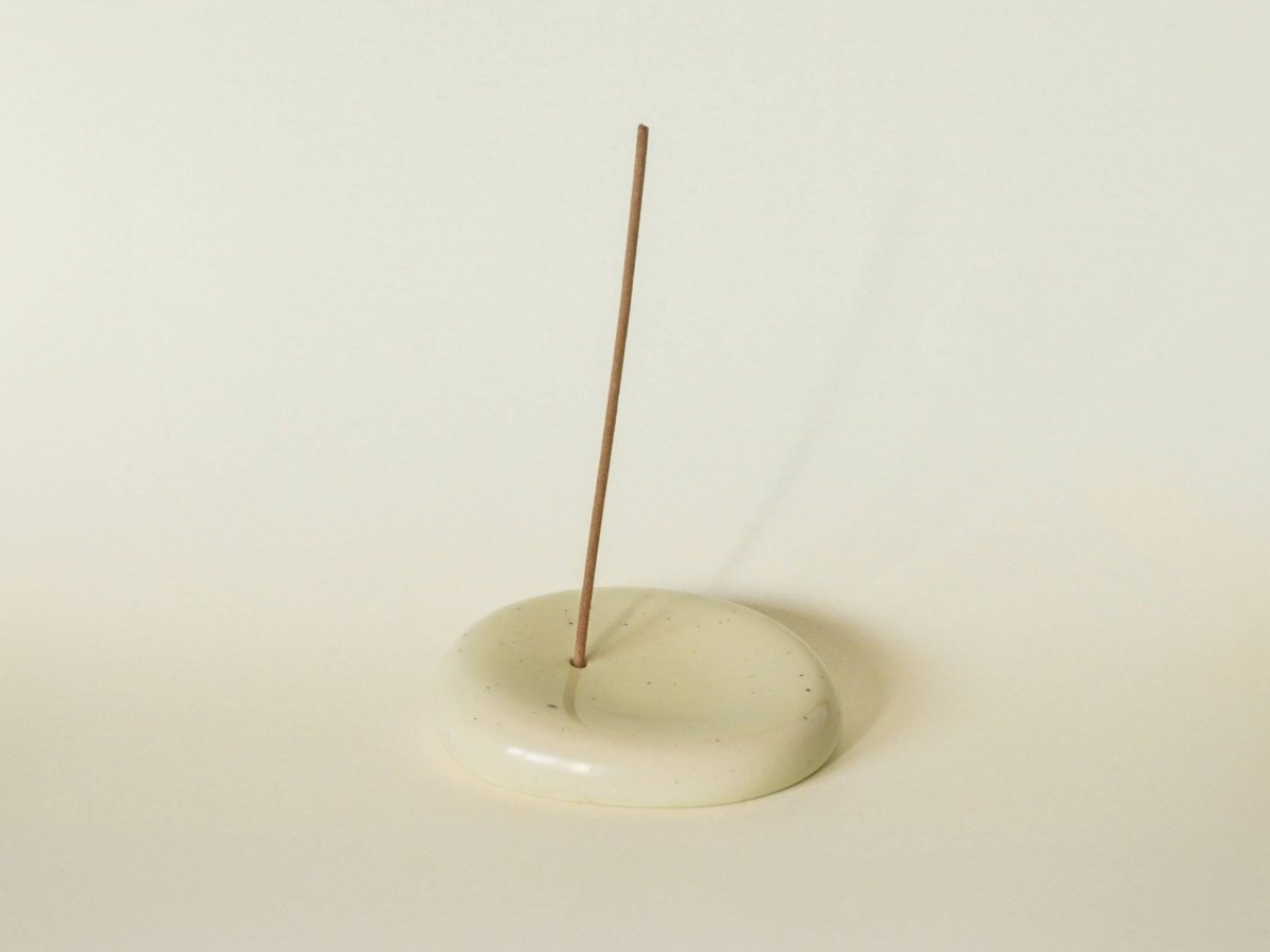 Porte-Encens Caillou Beige JT Parker - Ex-voto
