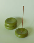 Porte-Encens Minimaliste Vert JT Parker - Ex-voto