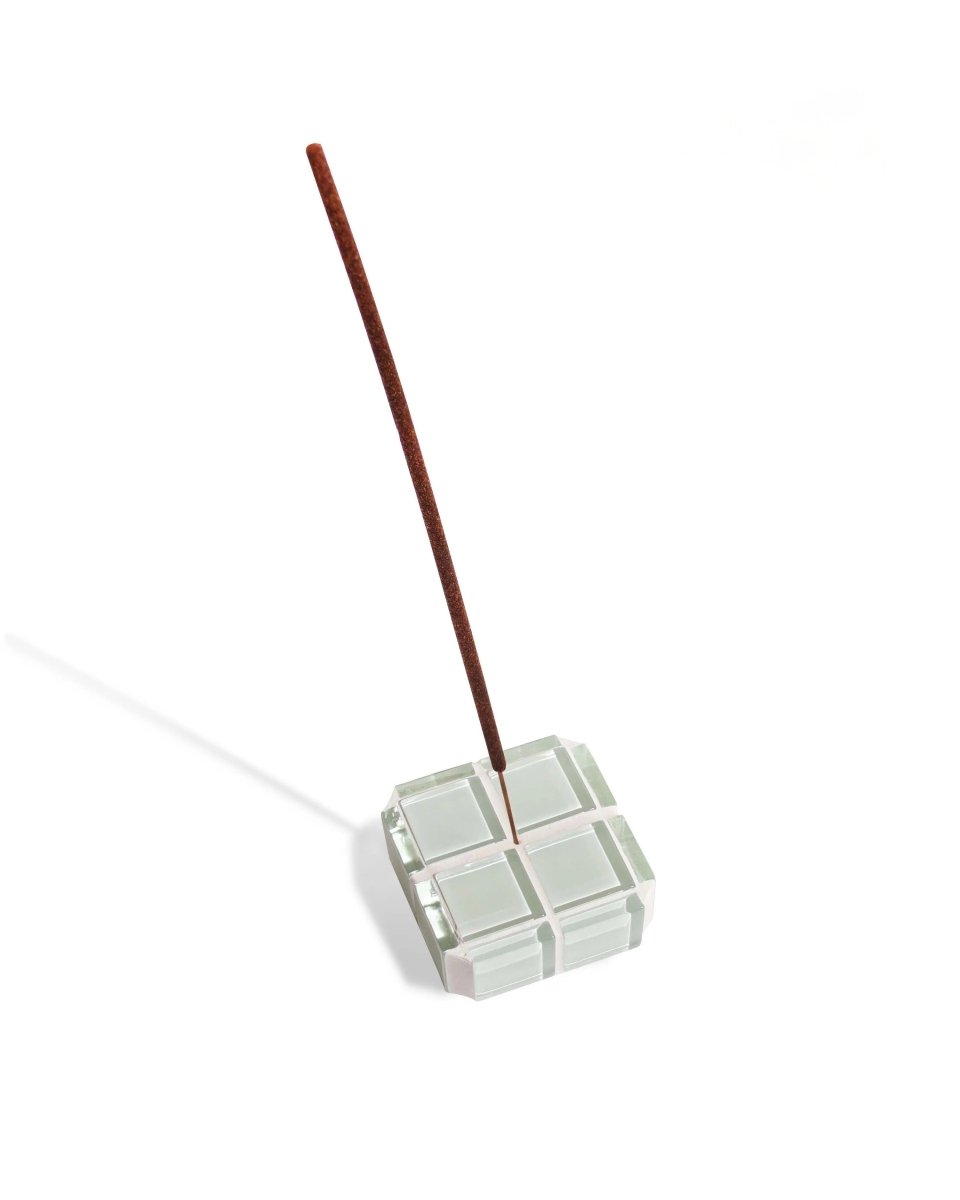 Porte - encens Tuiles Blanc Subtle Art Studios - Ex - voto