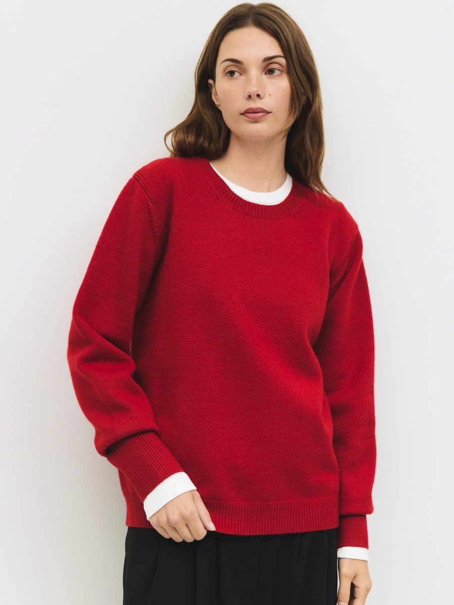 Pull Conrad Rouge All Row - Ex - voto
