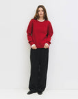 Pull Conrad Rouge All Row - Ex - voto