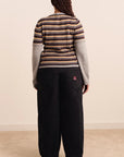 Pull en Laine à Double Manches Clara Damson Madder - Ex-voto