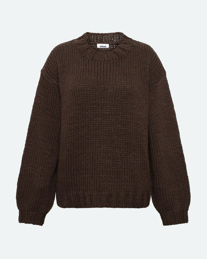 Pull Neya Minimum Hot Fudge SOLDE - Vente finale - Ex - voto