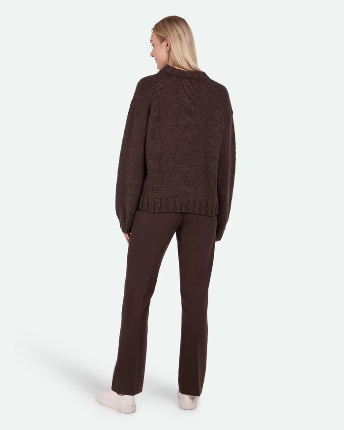 Pull Neya Minimum Hot Fudge SOLDE - Vente finale - Ex - voto