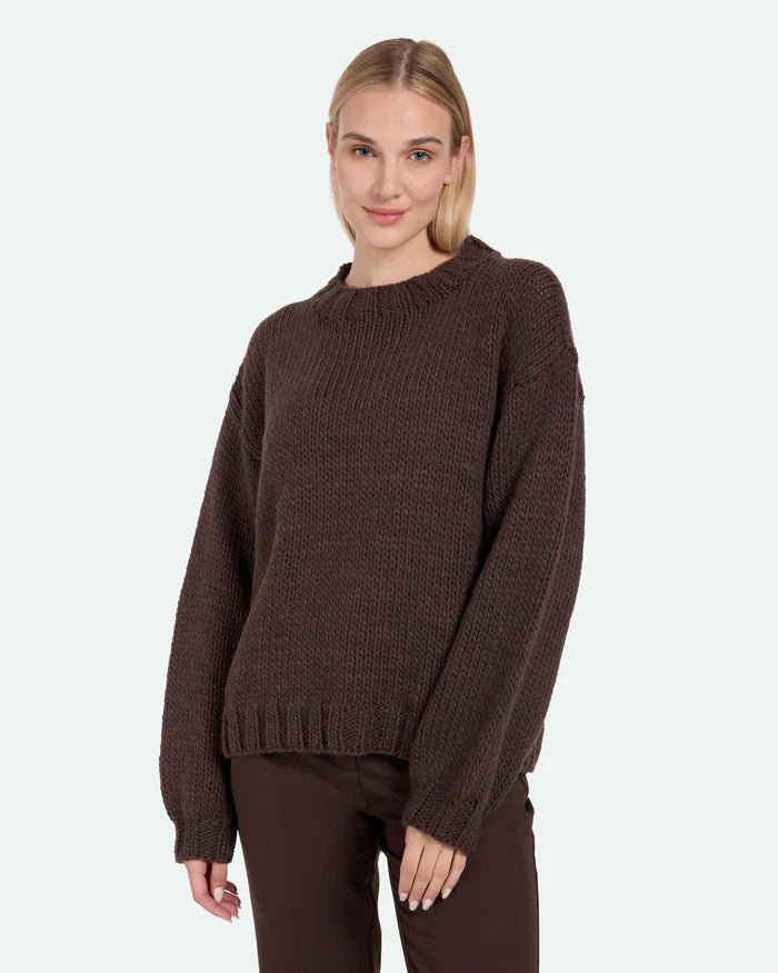 Pull Neya Minimum Hot Fudge SOLDE - Vente finale - Ex - voto