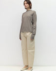 Pull Rayé Cierra Brun et Bleu All Row - Ex-voto