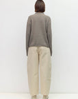 Pull Rayé Cierra Brun et Bleu All Row - Ex-voto