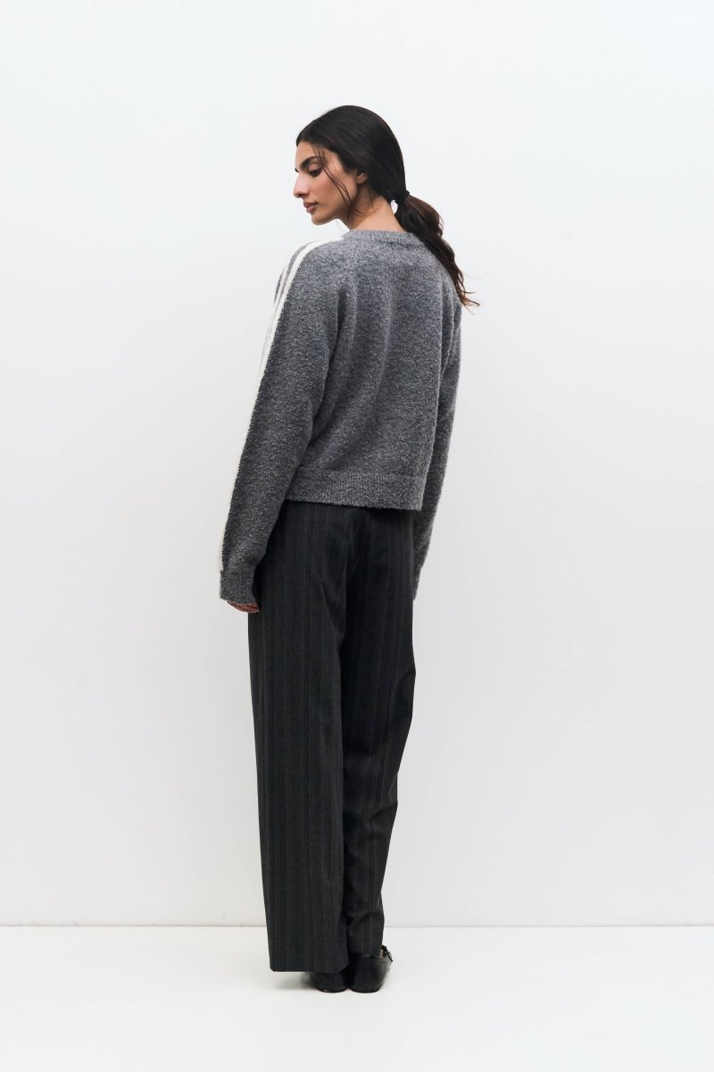 Pull Reba All Row Gris - Ex - voto