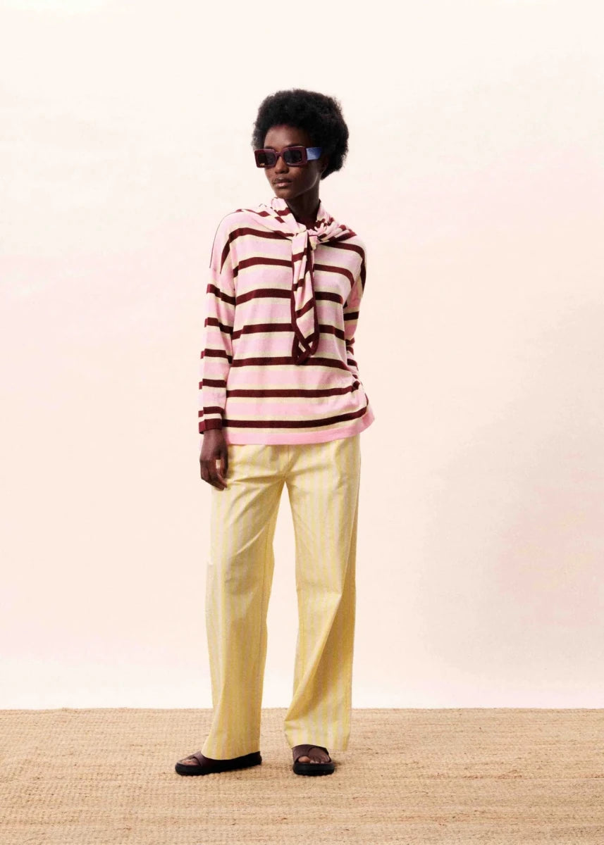 Pull Sapphire FRNCH Rose - Ex - voto