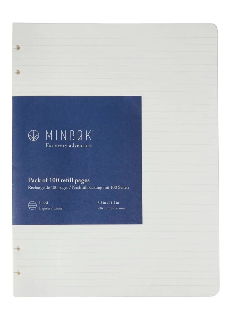 Recharge Très Grand Minbok Feuilles Blanches - Vente Finale - Ex - voto