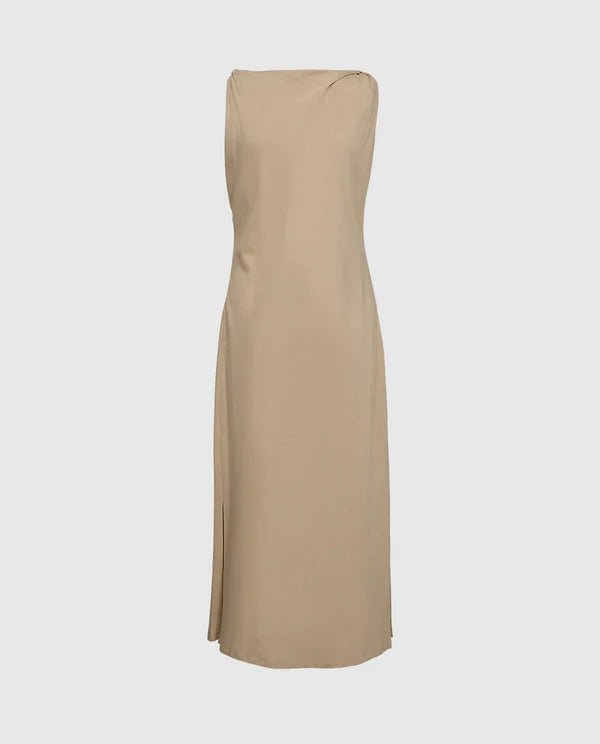 Robe Arias Midi Minimum Brown Rice SOLDE - Vente Finale - Ex - voto