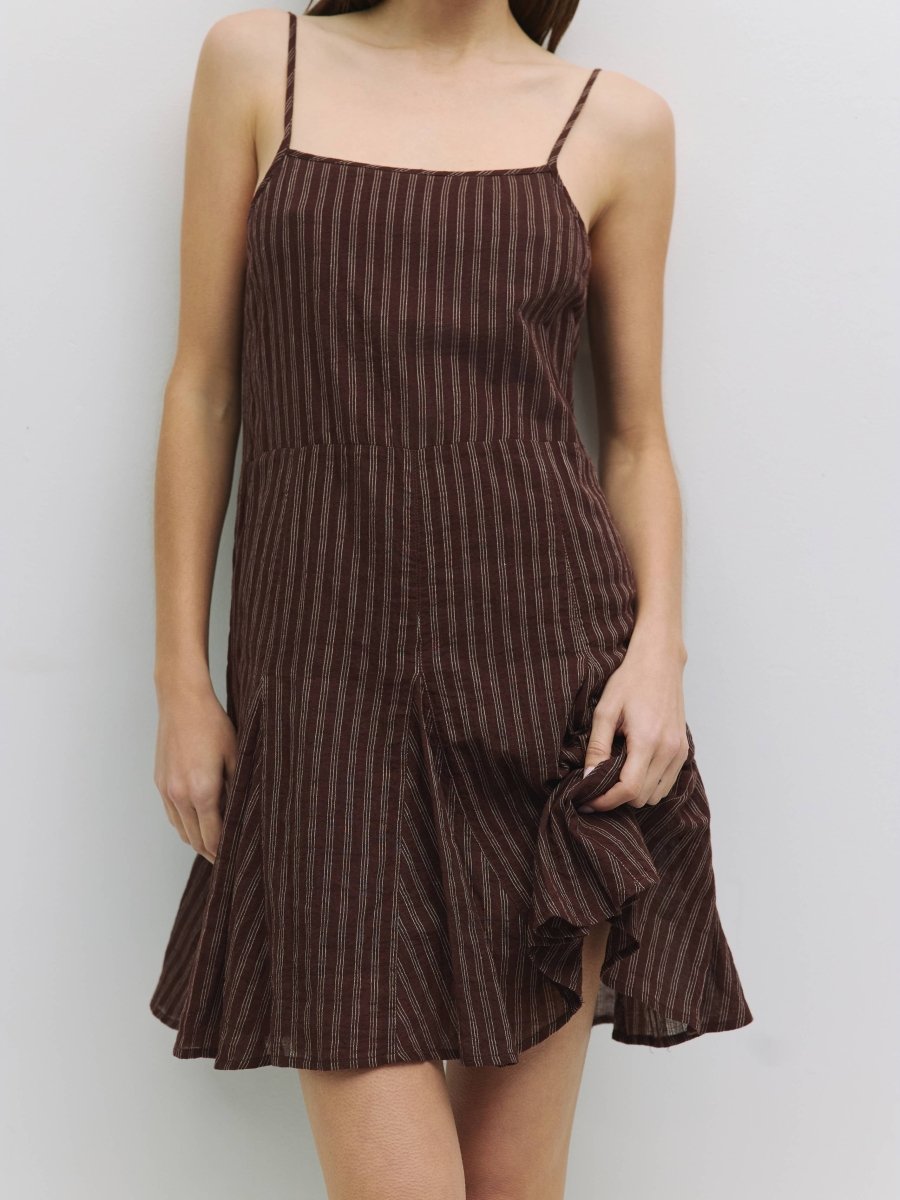 Robe Candace Brun All Row SOLDE - Vente Finale - Ex - voto