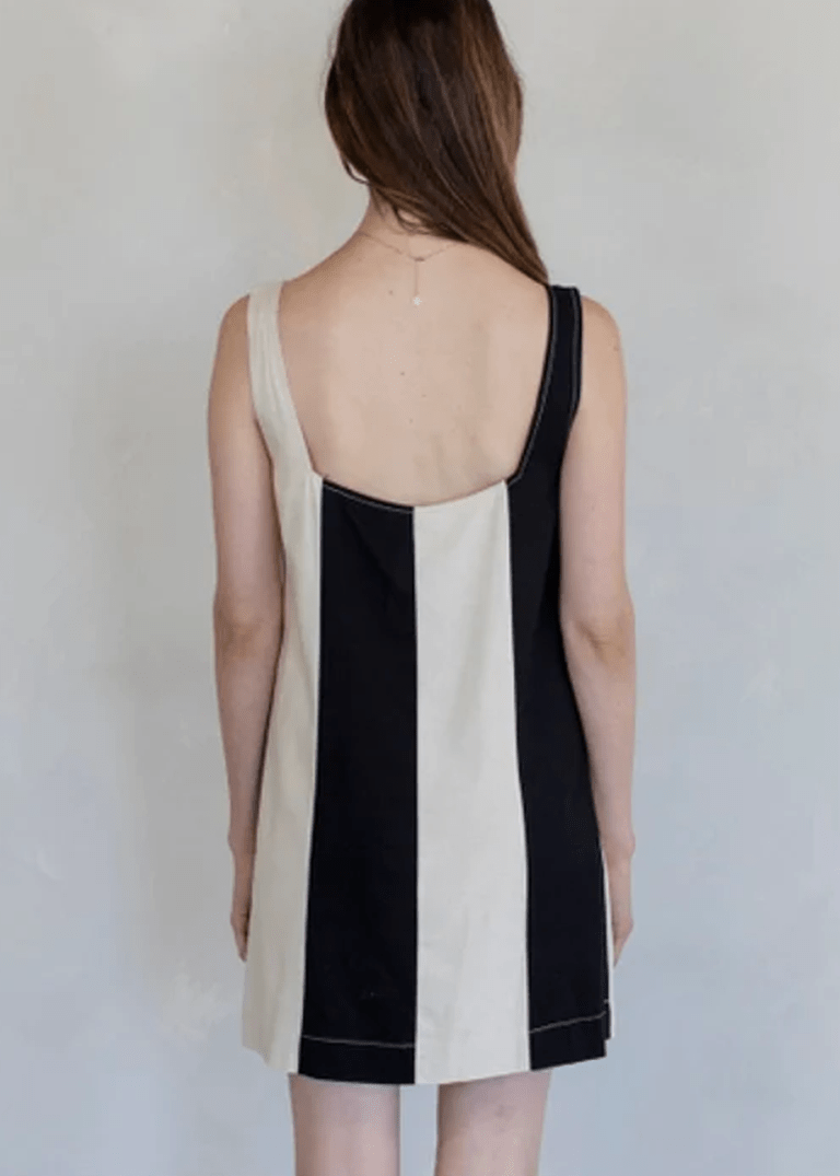 Robe Chelsea Things Between Noire et Blanche - Ex - voto