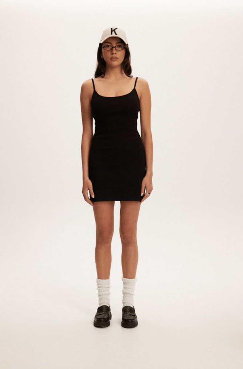 Robe Emma Noir Kuwalla SOLDE - Vente Finale - Ex - voto
