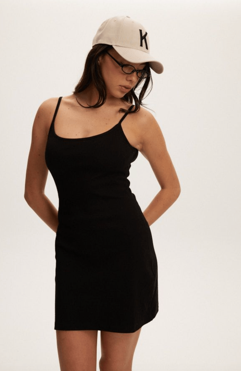 Robe Emma Noir Kuwalla SOLDE - Vente Finale - Ex - voto