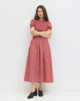 Robe Gisele Gingham All Row - Ex - voto