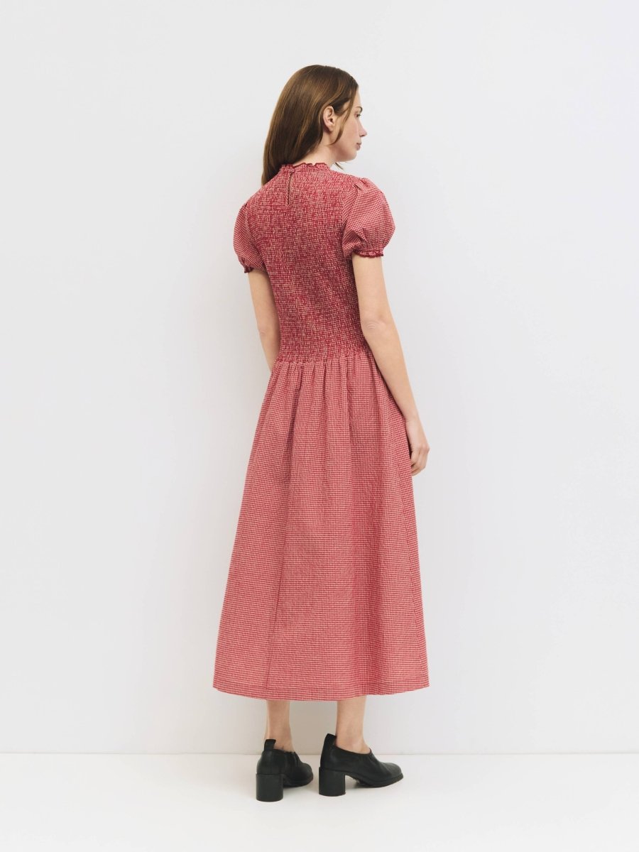 Robe Gisele Gingham All Row - Ex - voto