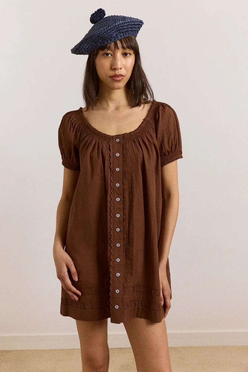 Robe Jayne Choc Damson Madder - Ex - voto