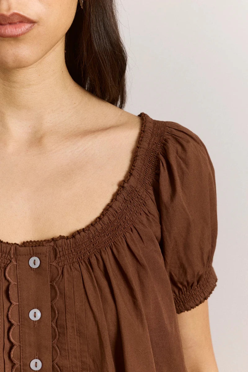 Robe Jayne Choc Damson Madder - Ex - voto