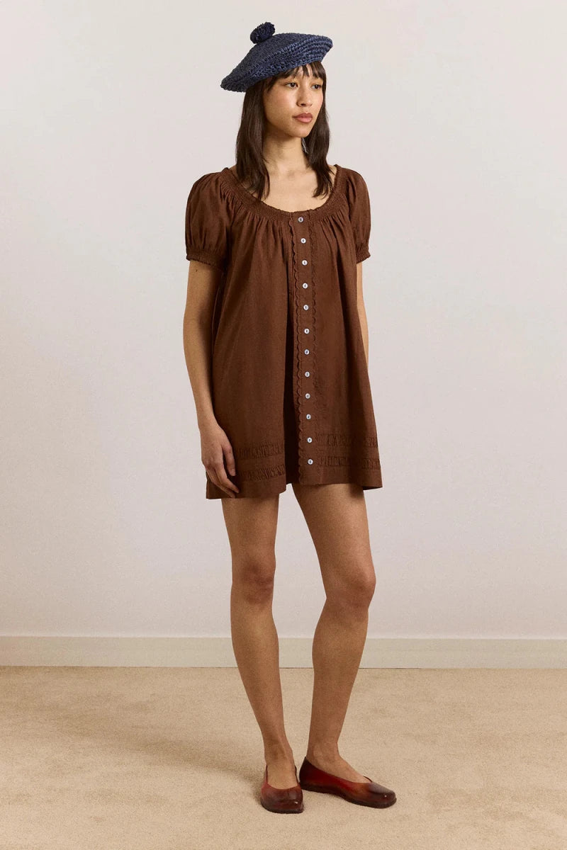 Robe Jayne Choc Damson Madder - Ex - voto