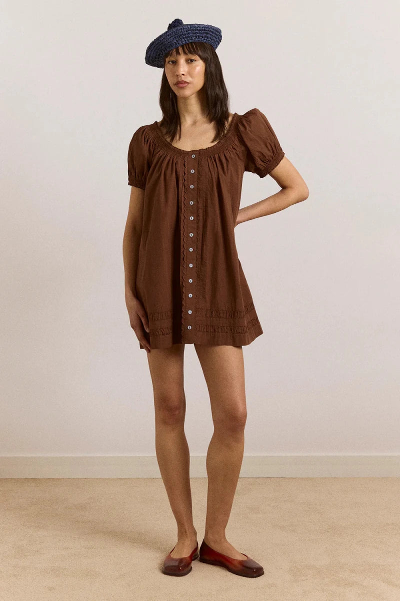 Robe Jayne Choc Damson Madder - Ex - voto