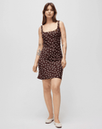 Robe Kelly Brune à Pois All Row - Ex - voto