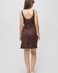 Robe Kelly Brune à Pois All Row - Ex - voto