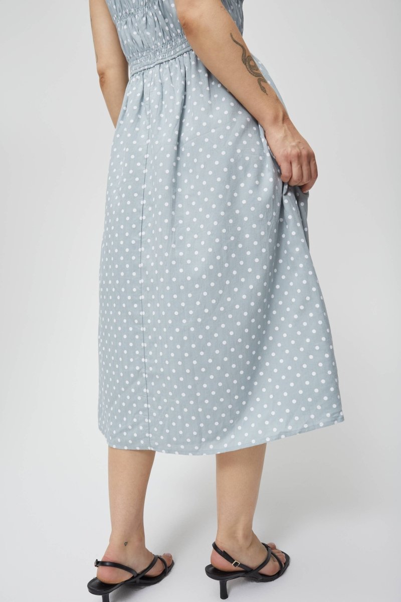 Robe Laura Bleue Mod Ref - Ex - voto
