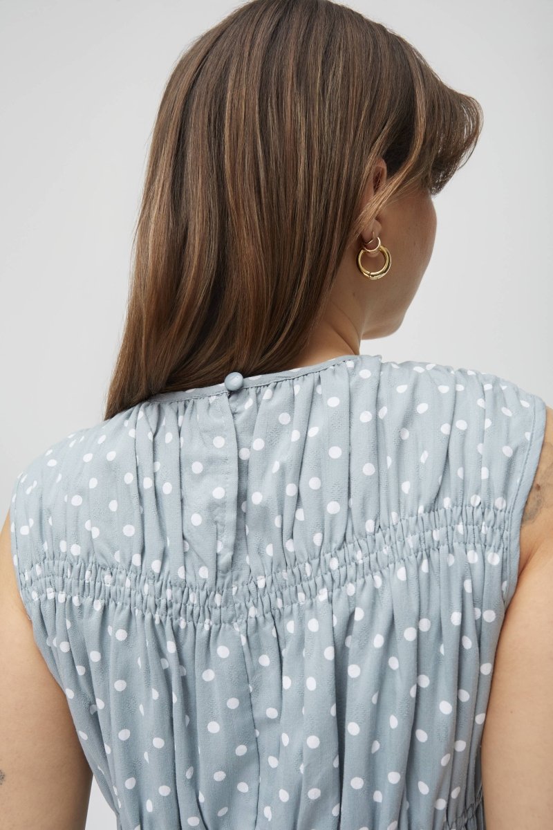Robe Laura Bleue Mod Ref - Ex - voto
