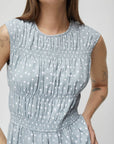 Robe Laura Bleue Mod Ref - Ex - voto