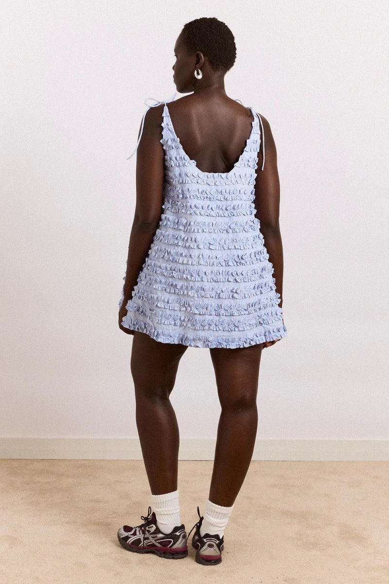 Robe Leili Bleue Damson Madder - Ex - voto