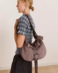 Sac Atticus Buckle Gris Damson Madder - Ex-voto