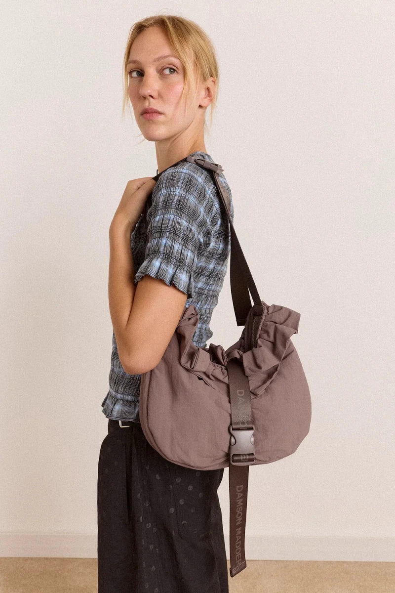 Sac Atticus Buckle Gris Damson Madder - Ex-voto