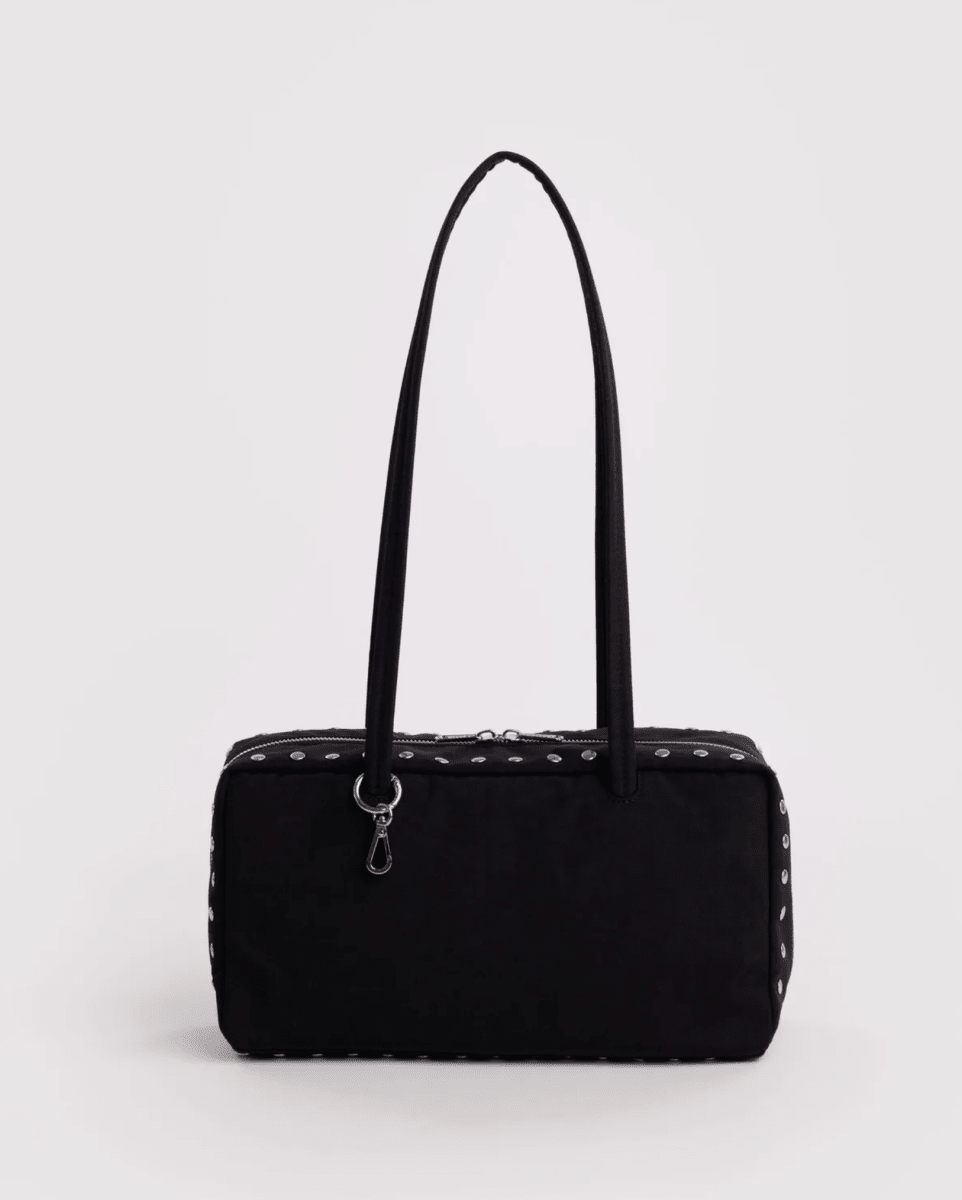 Sac Bowler Baggu Noir Studs - Ex-voto