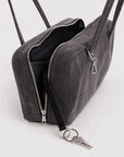 Sac Bowler Baggu Washed Black Denim - Ex-voto