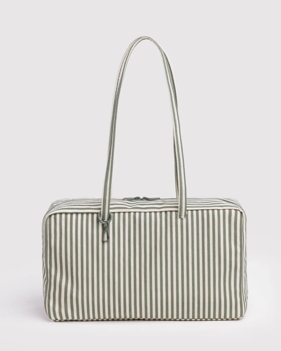 Sac Bowler Medium Baggu Sage Stripe - Ex - voto
