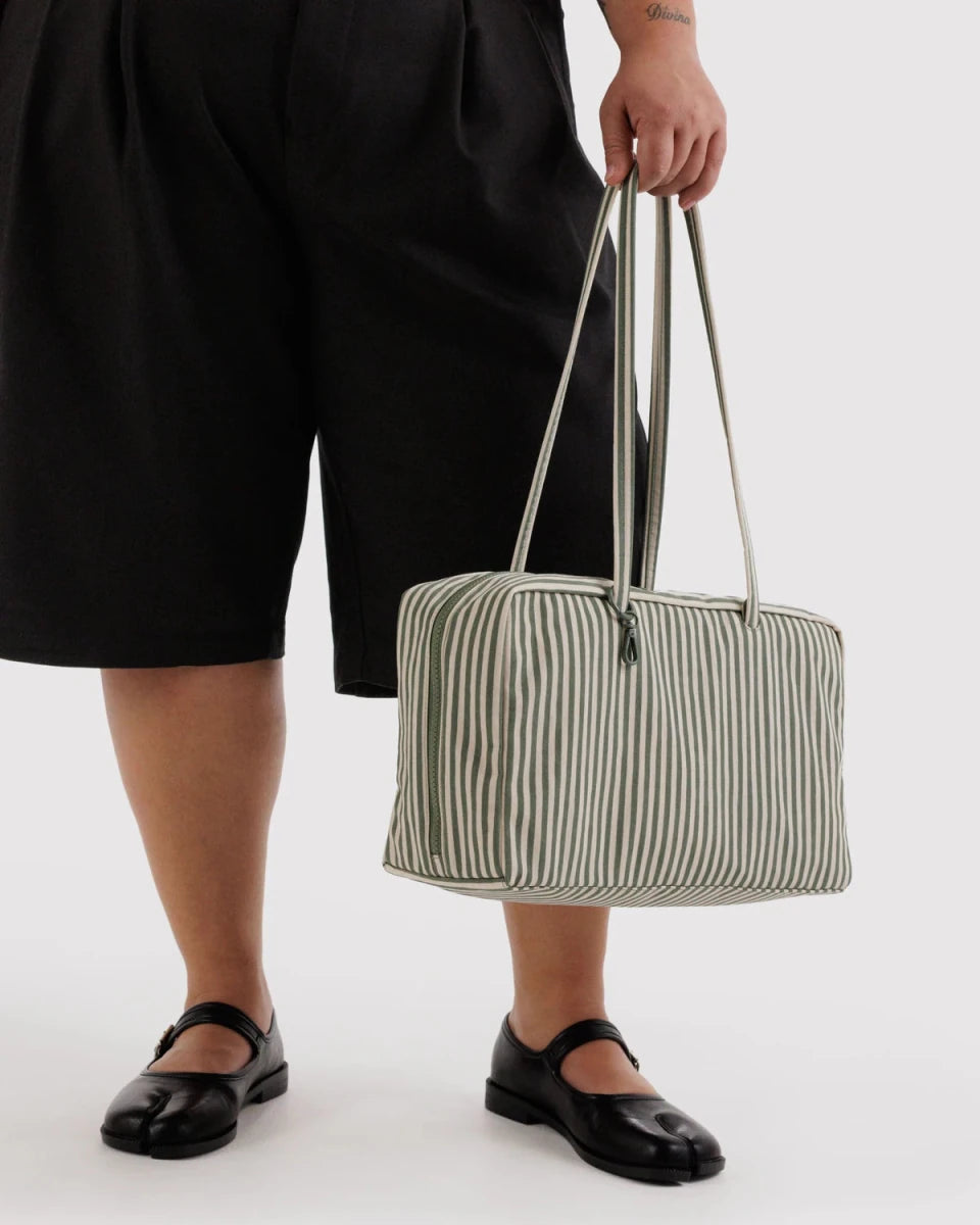 Sac Bowler Medium Baggu Sage Stripe - Ex - voto