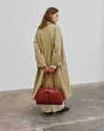 Sac Brooklyn Ölend Suede Rouge Cerise - Ex-voto