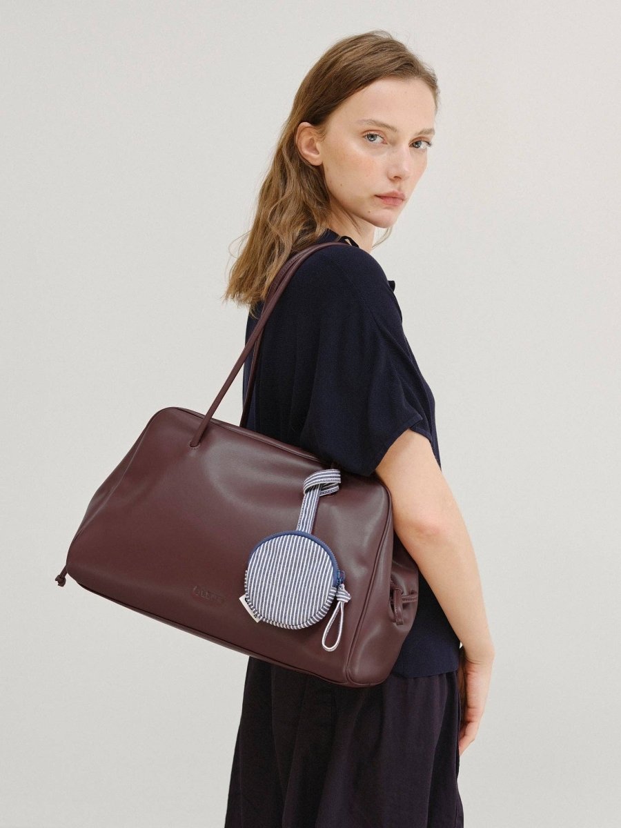 Sac Brooklyn Ölend Suede Rouge Cerise - Ex-voto