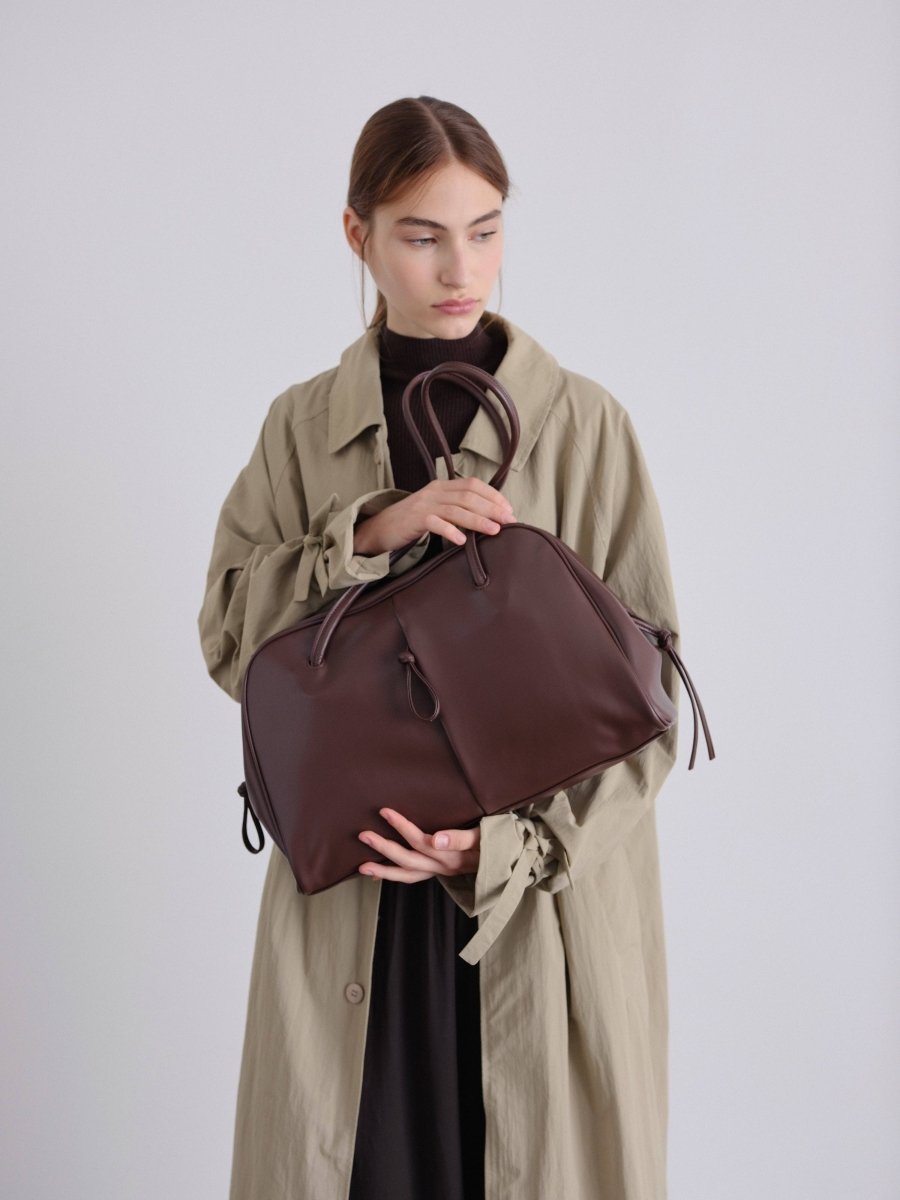 Sac Brooklyn Ölend Suede Rouge Cerise - Ex-voto